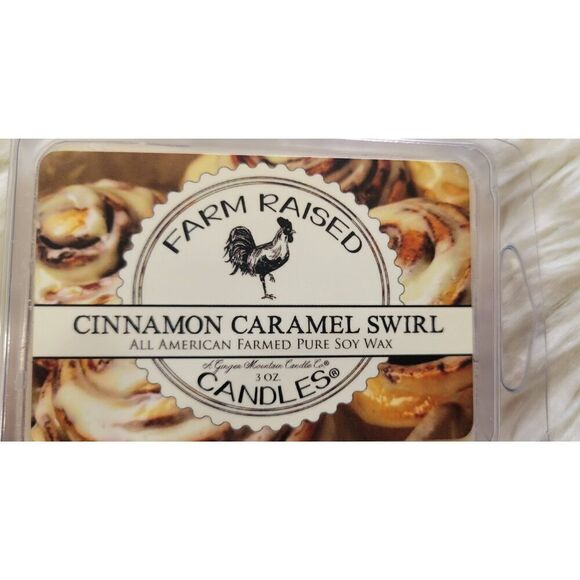 Farm Raised All American Farmed Pure Soy Wax Melts Cinnamon Caramel Swirl - Picture 2 of 4